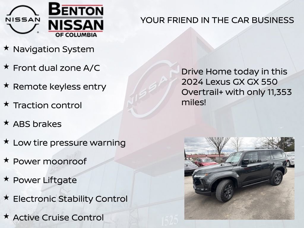 Used 2024 Lexus GX 550 550 Overtrail+ image 10