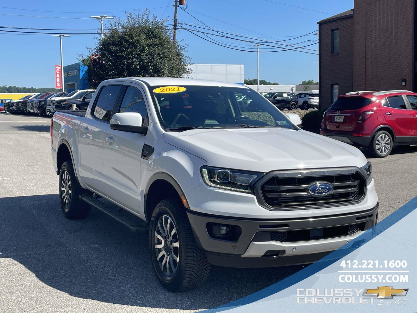 Used 2021 Ford Ranger Lariat w/ Equipment Group 501A High