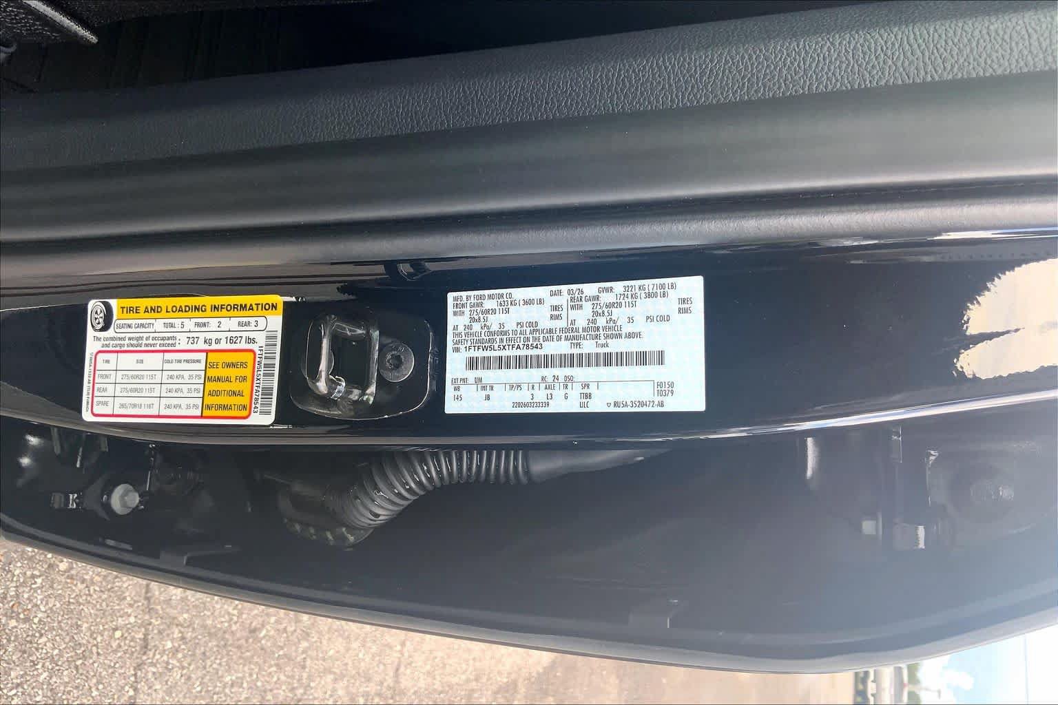 Certified 2026 Ford F150 Lariat w/ Equipment Group 501A Mid AWD/4WD image 32