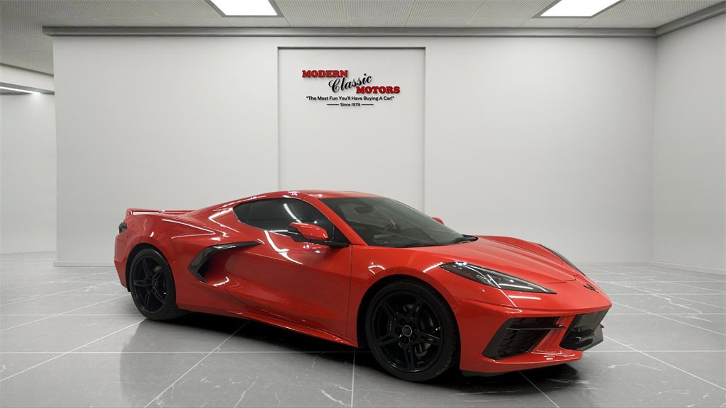 Used 2021 Chevrolet Corvette Stingray Preferred Cpe w/ Engine Appearance Package