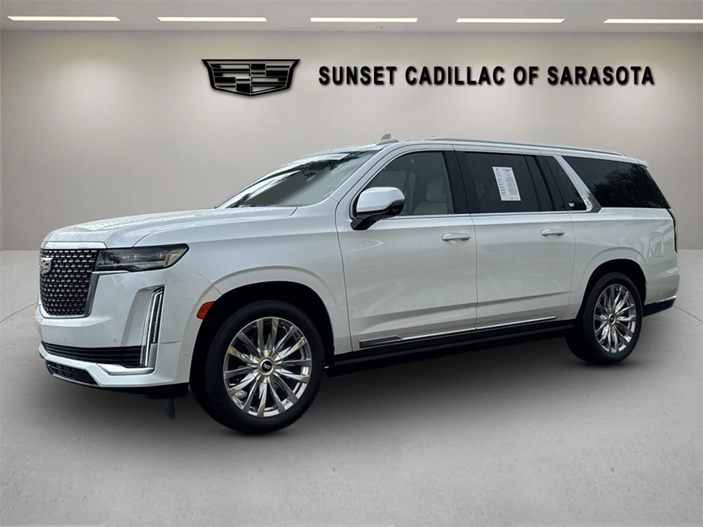 Certified 2024 Cadillac Escalade ESV Premium Luxury w/ Performance Package RWD image 8