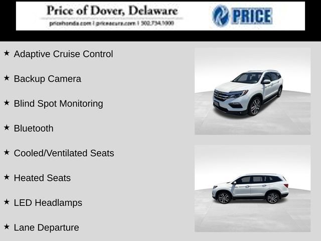 Used 2017 Honda Pilot Elite image 2