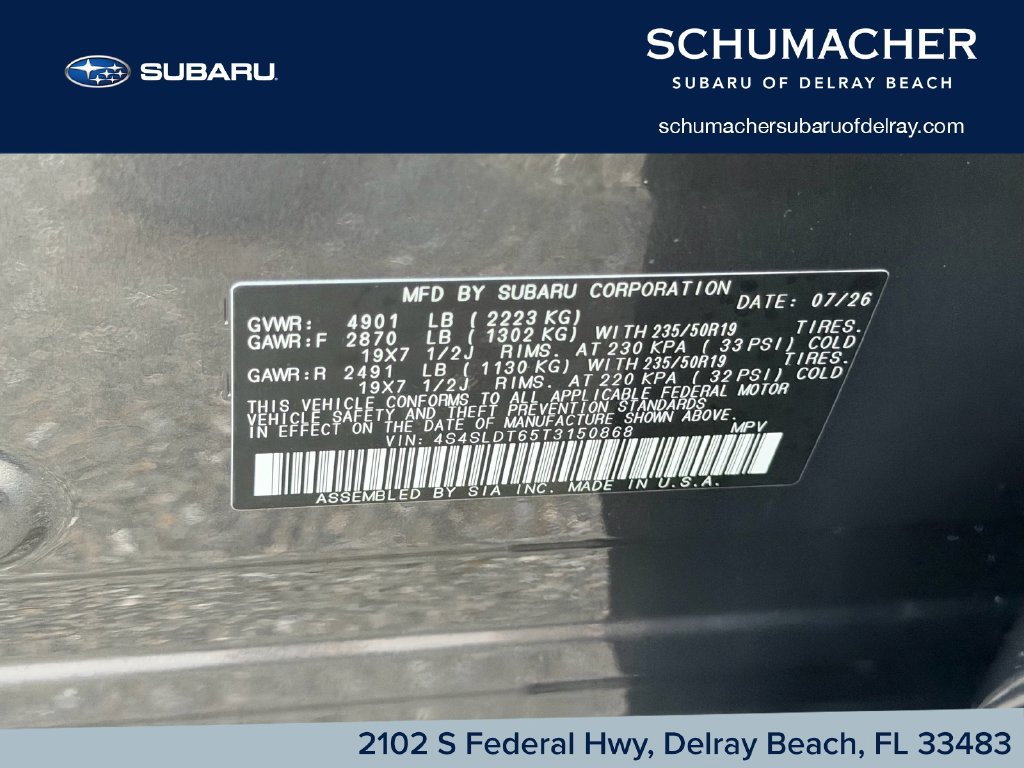 New 2026 Subaru Forester Touring AWD/4WD image 14