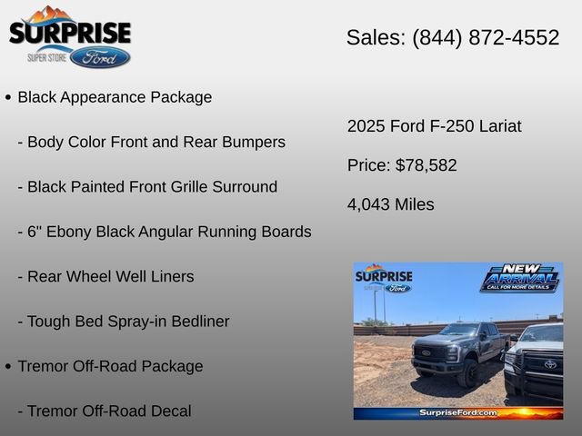 Used 2025 Ford F250 Lariat w/ Lariat Ultimate Package AWD/4WD image 6