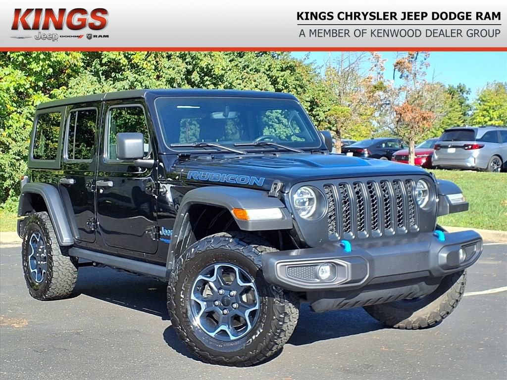 Certified 2022 Jeep Wrangler Unlimited Rubicon 4xe w/ Cold Weather Group