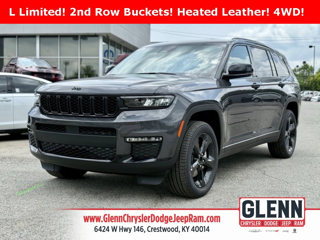 New 2025 Jeep Grand Cherokee L Limited w/ Black Appearance Package