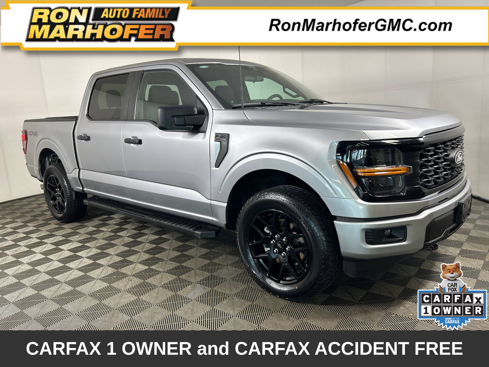 Used 2024 Ford F150 STX w/ STX Black Appearance Package AWD/4WD 360° Tour