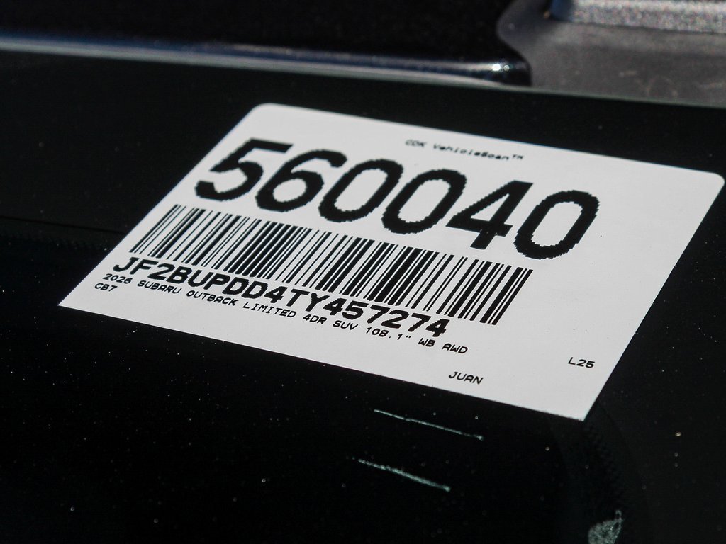New 2026 Subaru Outback Limited AWD/4WD image 29