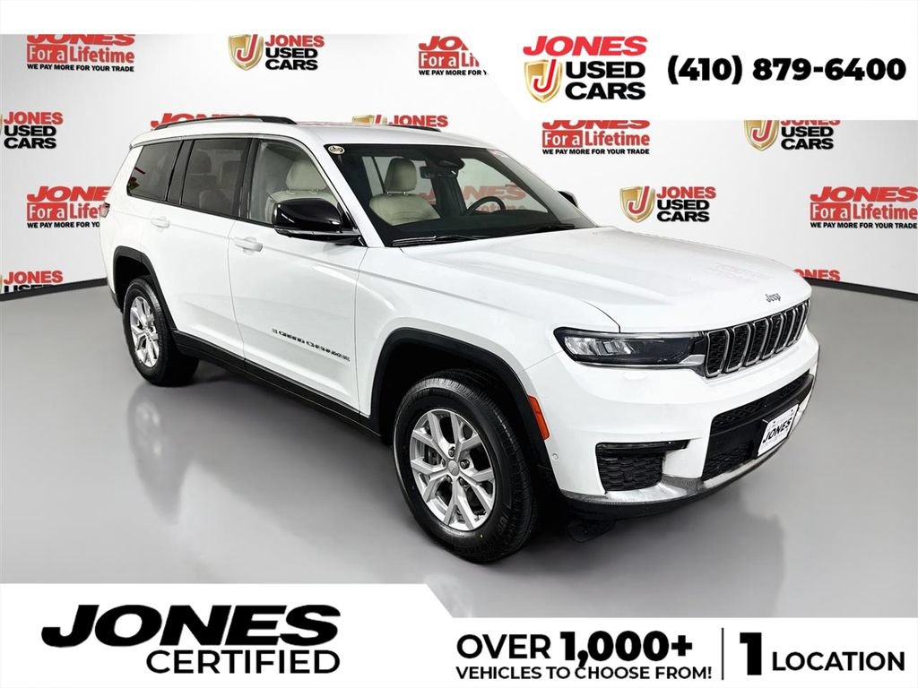Used 2023 Jeep Grand Cherokee L Limited w/ Luxury Tech Group II AWD/4WD image 1