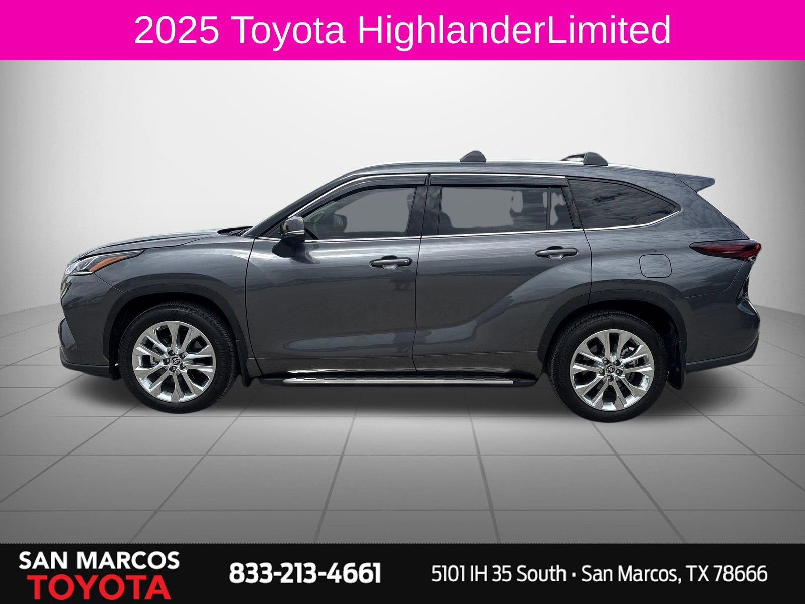 Used 2025 Toyota Highlander Limited FWD image 2