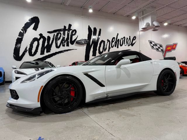 Used 2014 Chevrolet Corvette Stingray Convertible w/ 3LT Preferred Equipment Group RWD image 1
