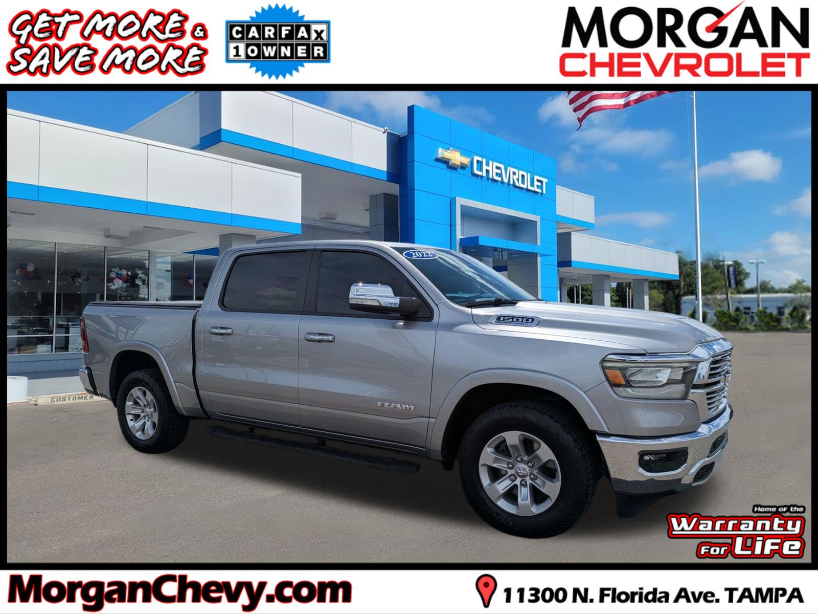 Used 2022 RAM 1500 Laramie RWD image 1