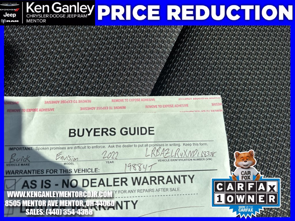 Used 2022 Buick Envision Preferred FWD image 27