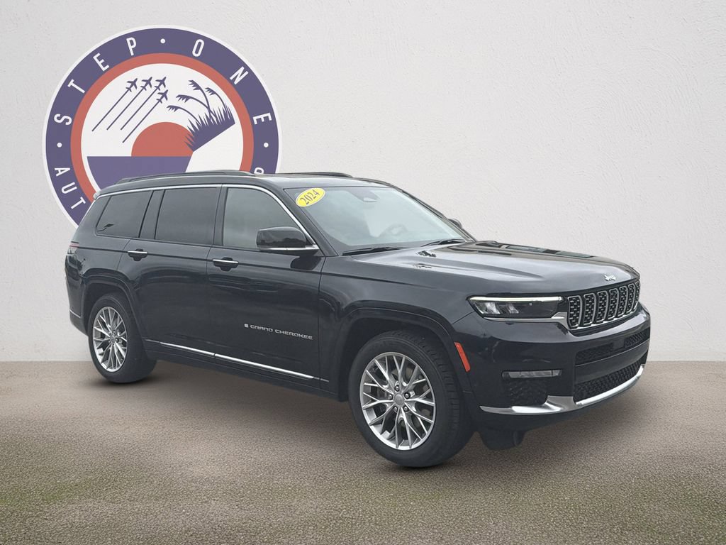 Used 2024 Jeep Grand Cherokee L Summit w/ Rear Seat Video Group I AWD/4WD image 1