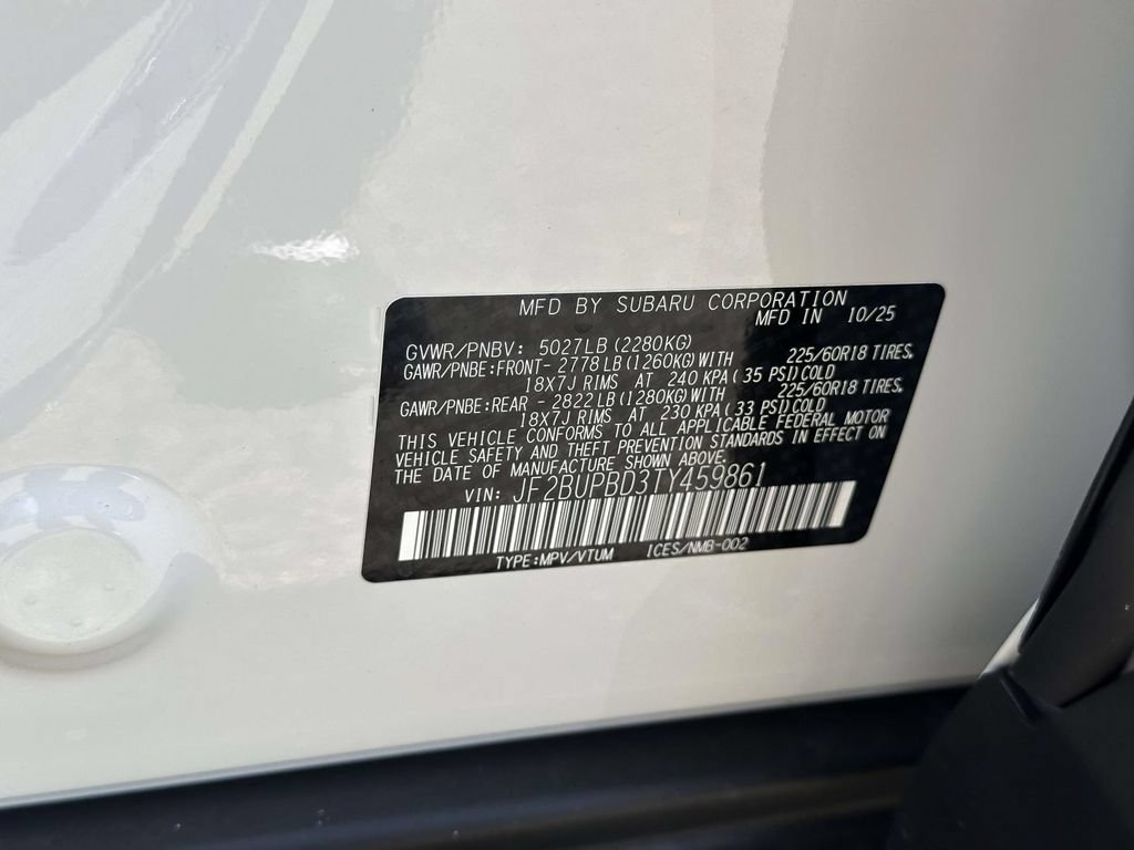 New 2026 Subaru Outback Premium AWD/4WD image 13