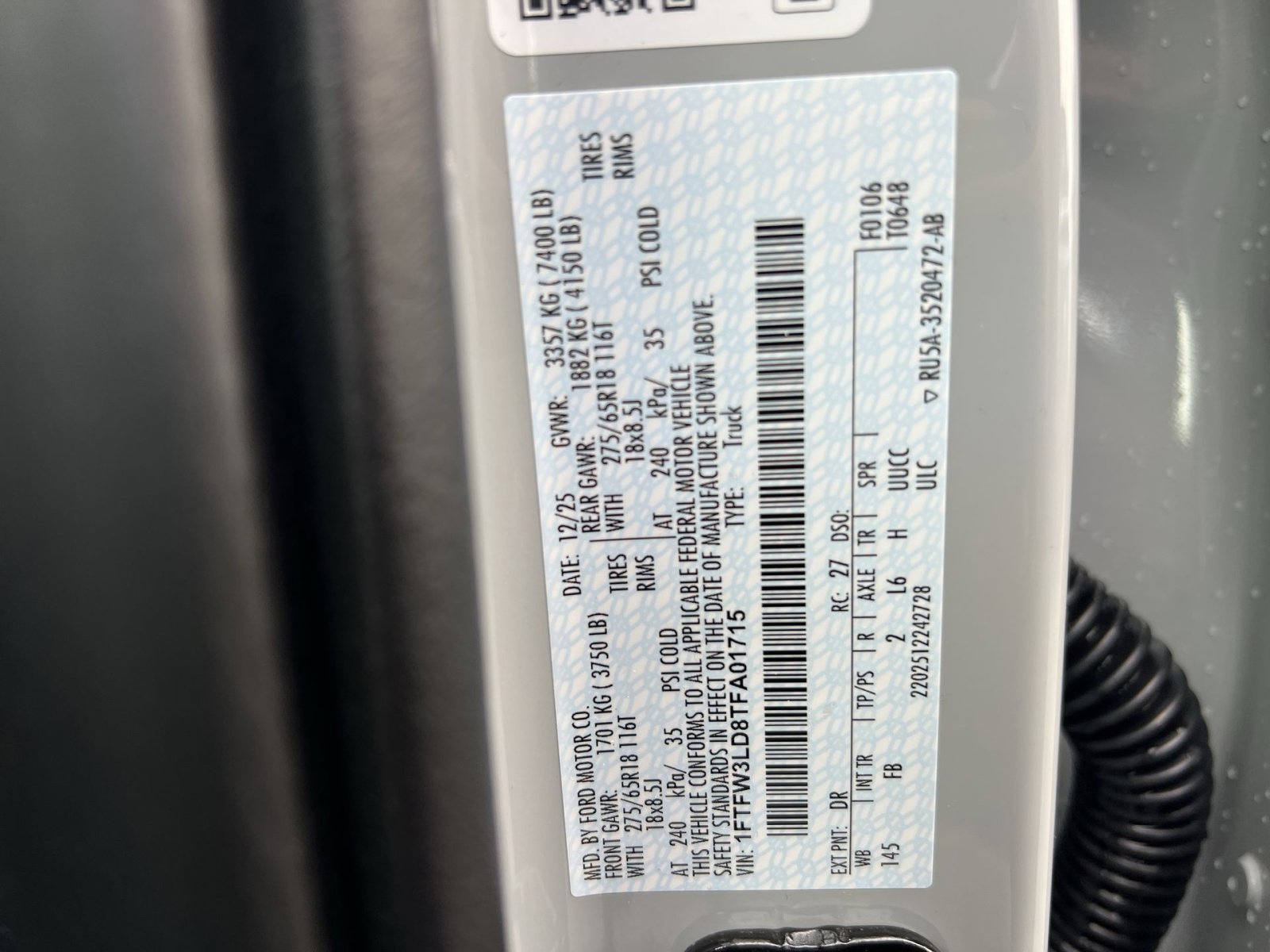 New 2026 Ford F150 XLT w/ Equipment Group 302A MID image 28