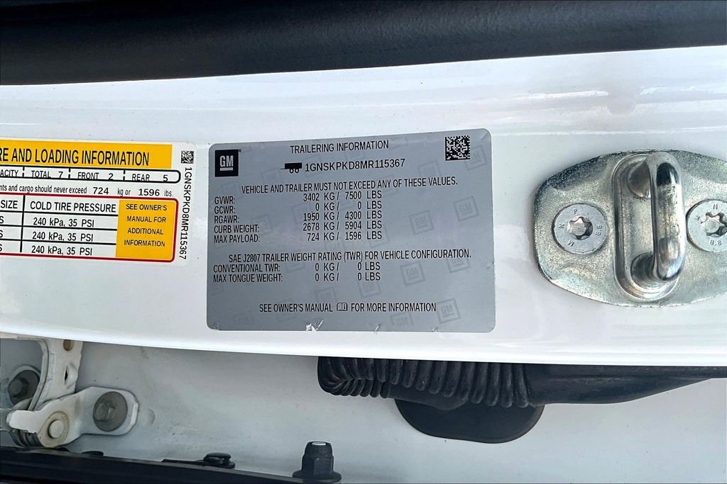 Used 2021 Chevrolet Tahoe Z71 w/ Z71 Signature Package image 21