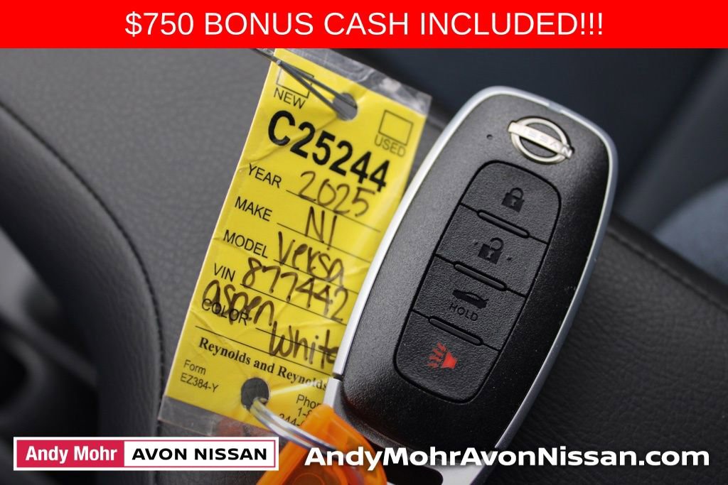 New 2025 Nissan Versa SV w/ Trunk Package image 19