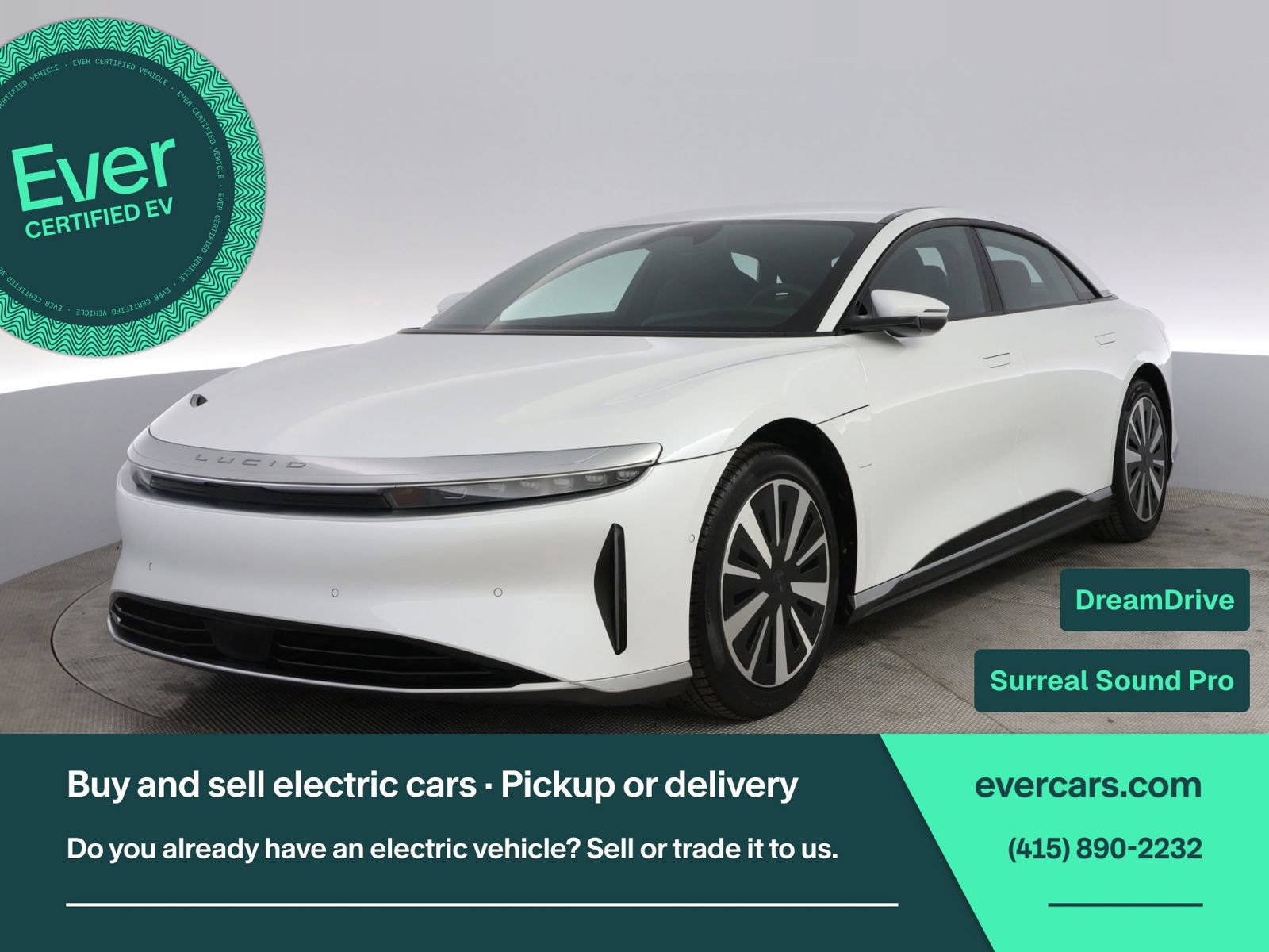 Used 2023 Lucid Air Pure AWD/4WD image 1