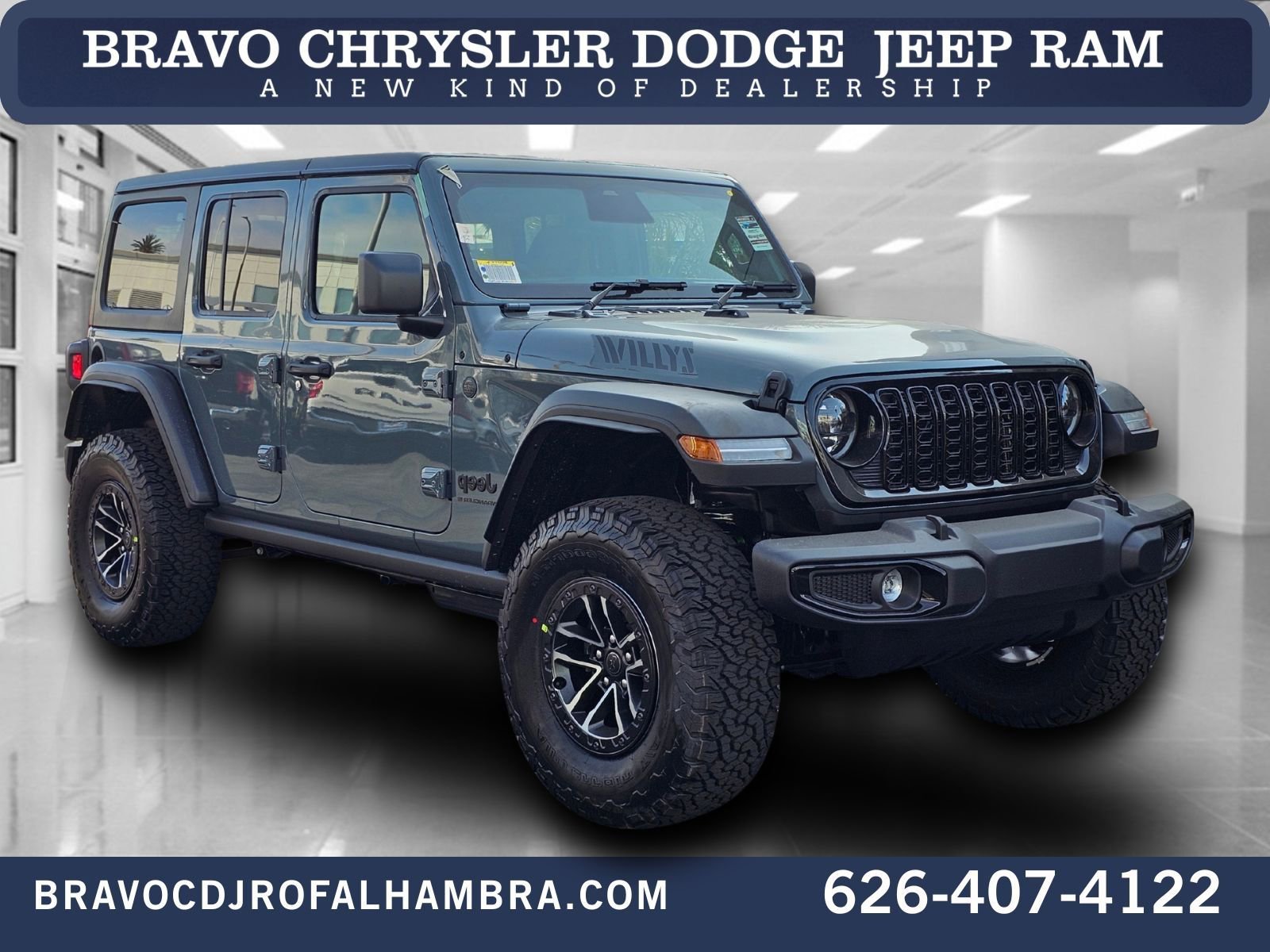 New 2026 Jeep Wrangler Willys AWD/4WD image 1