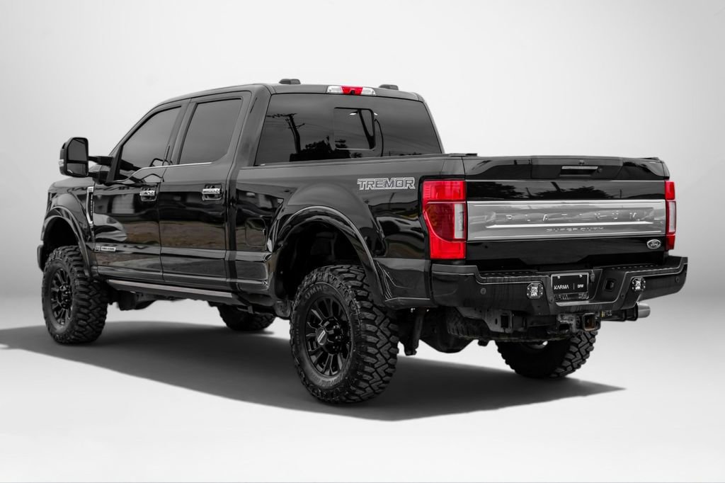 Used 2020 Ford F250 Platinum w/ Tremor Off-Road Package AWD/4WD image 8