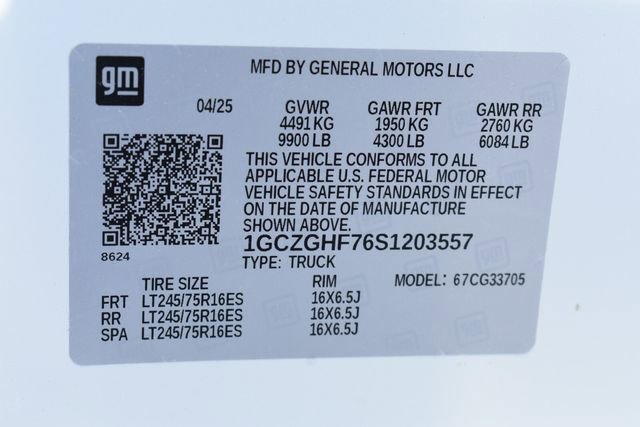 New 2025 Chevrolet Express 3500 Extended w/ Driver Convenience Package image 32