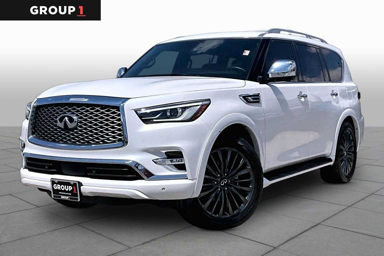 Used 2022 INFINITI QX80 Sensory w/ Cargo Package AWD/4WD image 1