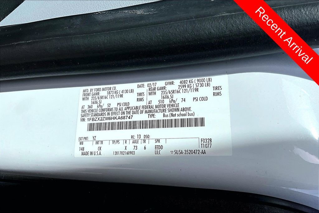Used 2017 Ford Transit 350 XLT image 9
