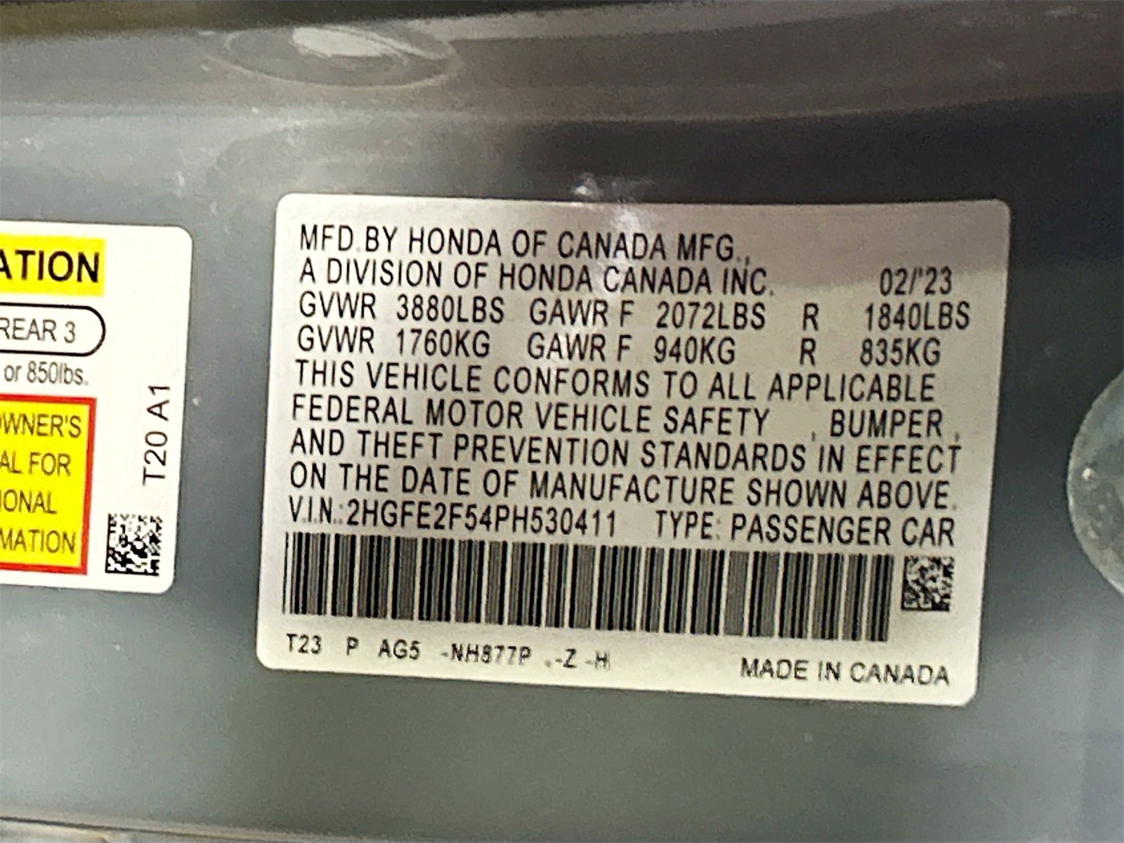 Used 2023 Honda Civic Sport image 30