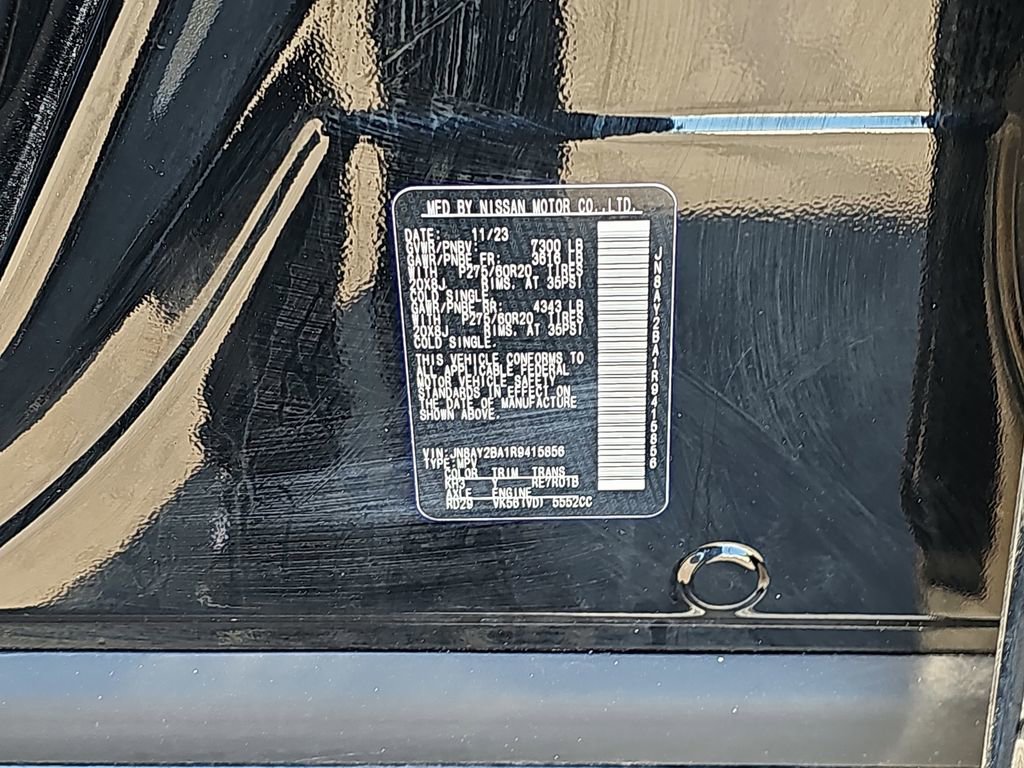 Used 2024 Nissan Armada SL w/ Midnight Edition Package image 40