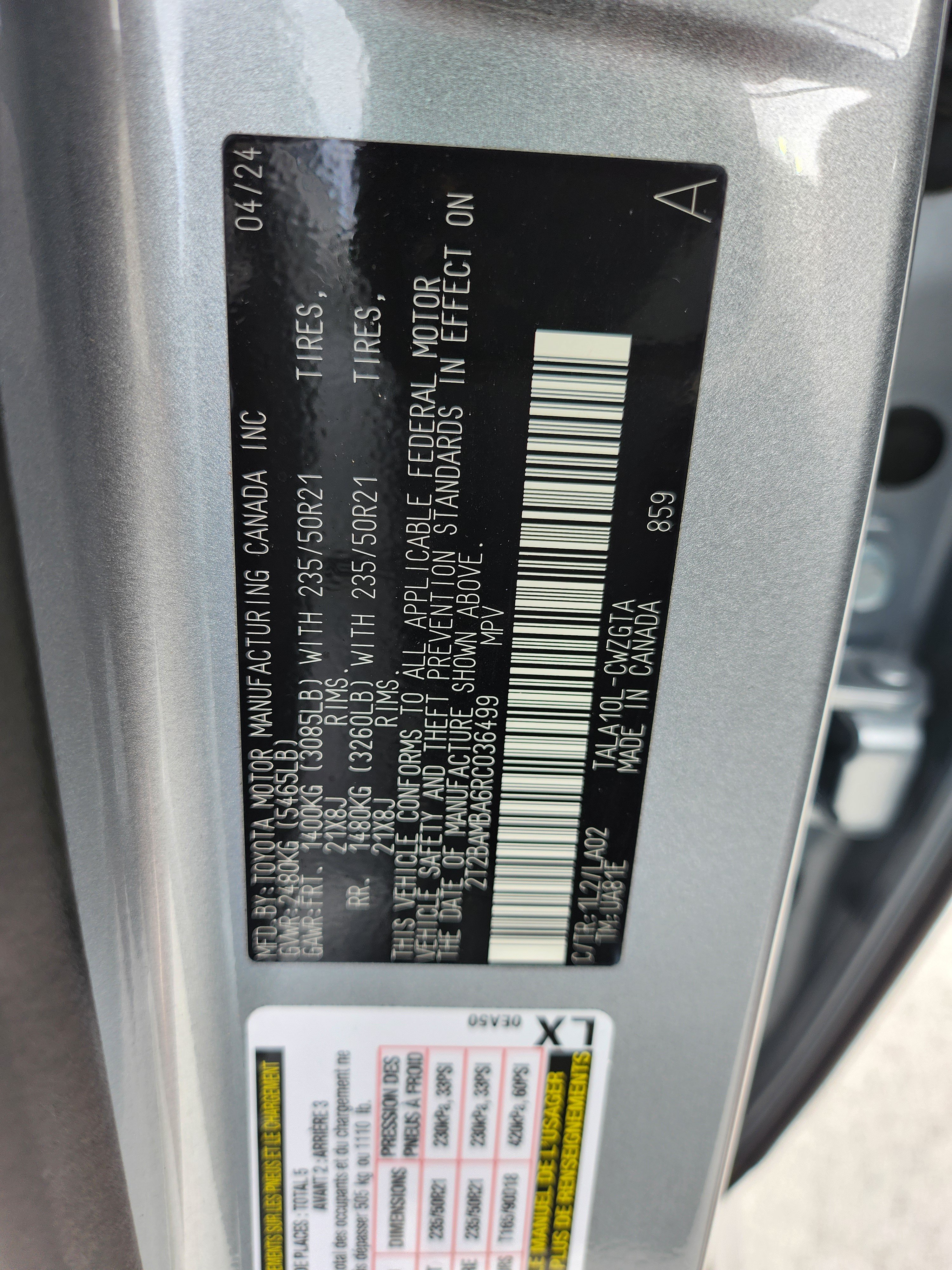 Used 2024 Lexus RX 350 FWD w/ Convenience Package image 29