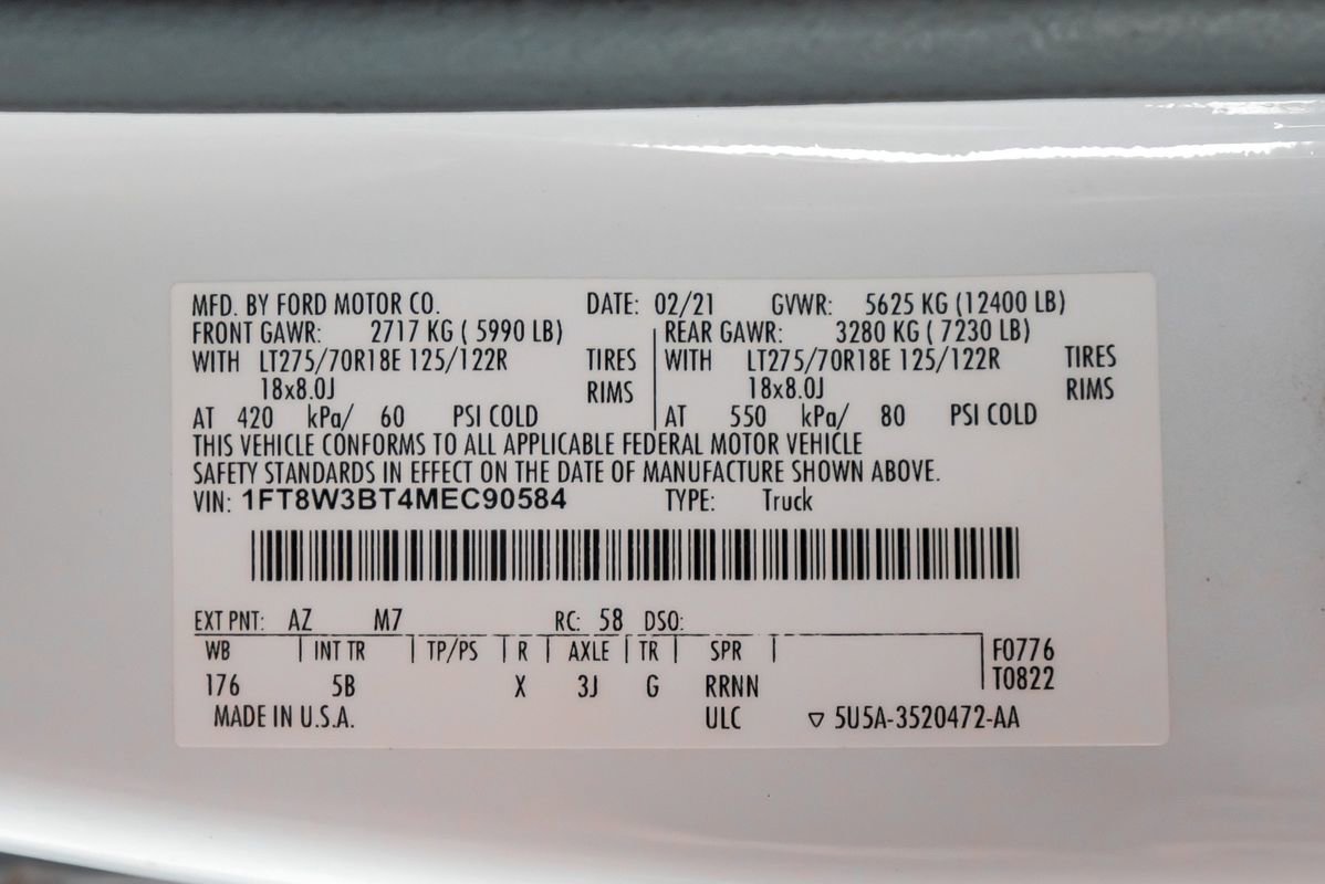 Used 2021 Ford F350 Lariat w/ Chrome Package image 67