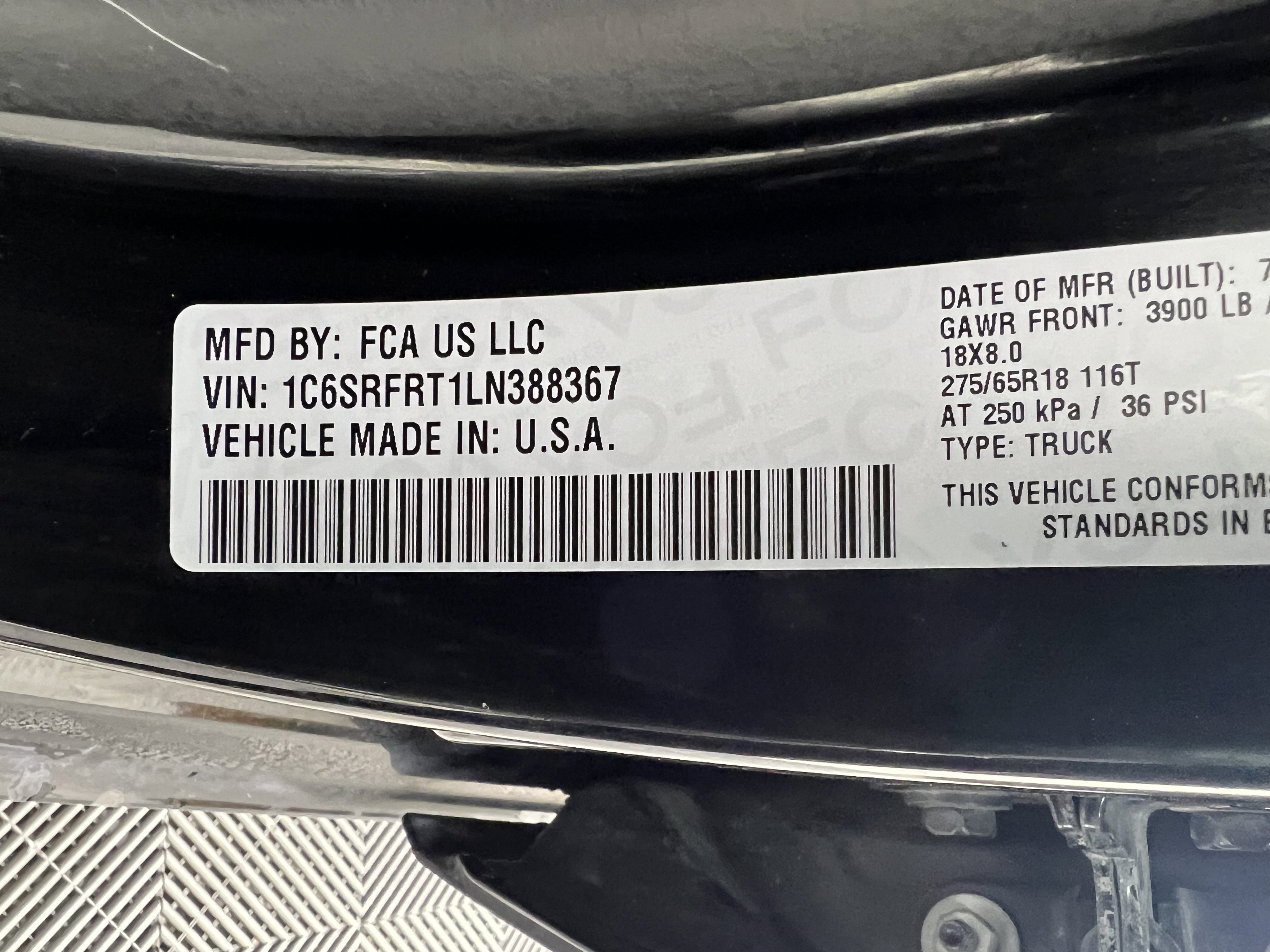 Used 2020 RAM 1500 Laramie AWD/4WD image 32