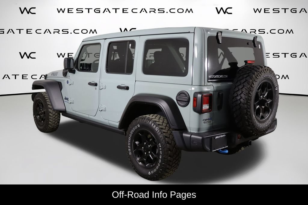 Used 2023 Jeep Wrangler Unlimited w/ Sun & Screen Package AWD/4WD image 44