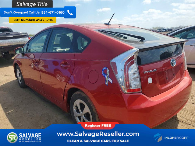 Used 2013 Toyota Prius Three w/ Solar Roof Pkg FWD image 3