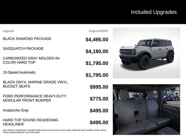 New 2026 Ford Bronco Big Bend w/ Black Diamond Package AWD/4WD image 5