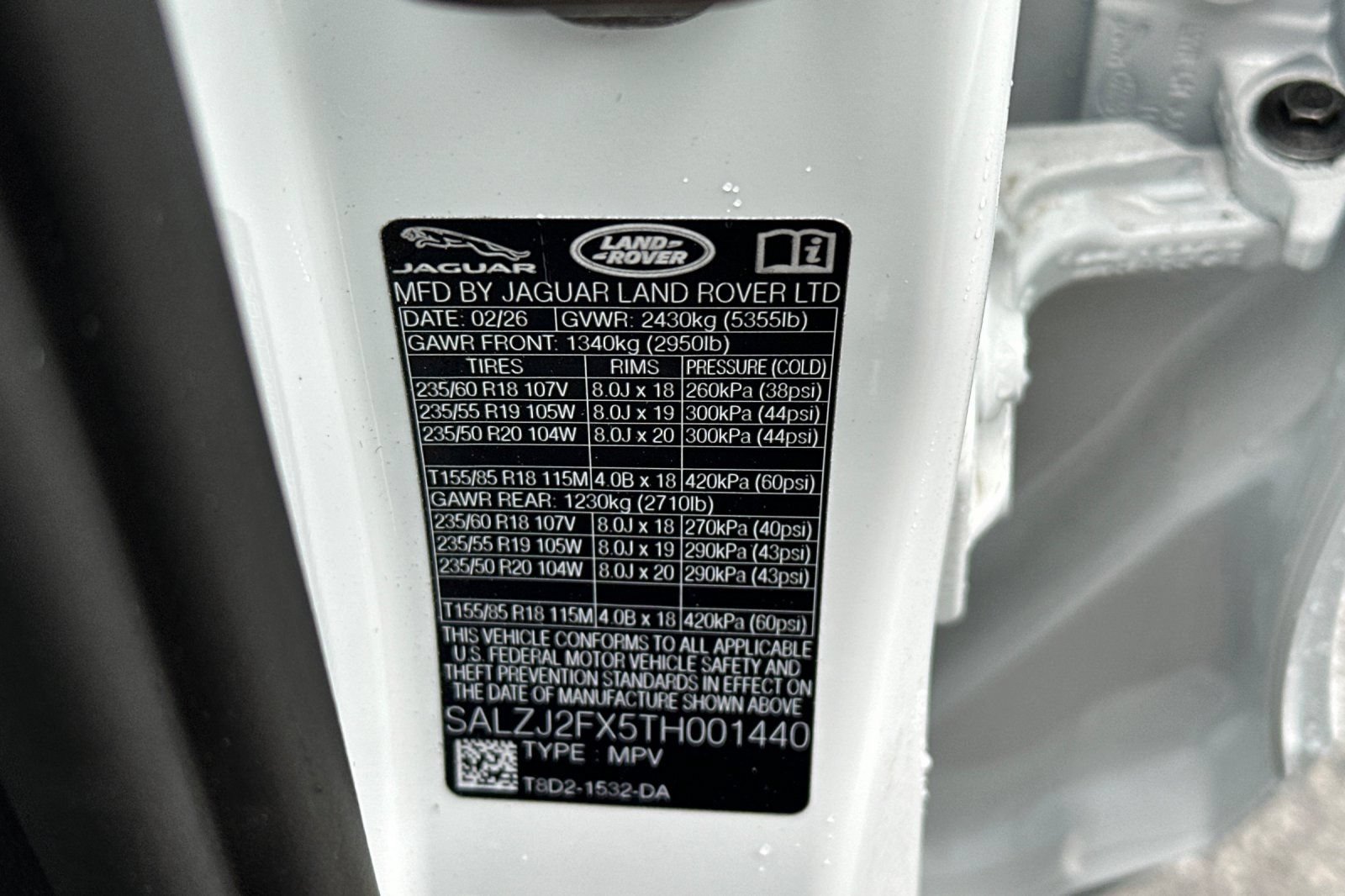 New 2026 Land Rover Range Rover Evoque S AWD/4WD image 28