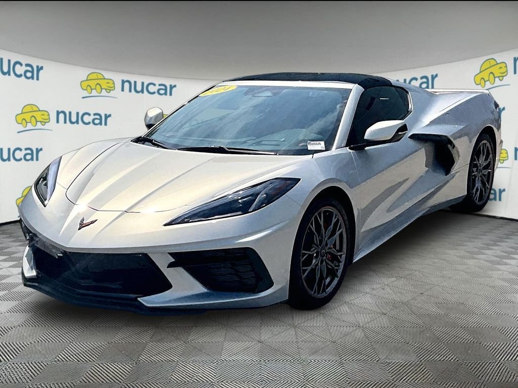 Used 2024 Chevrolet Corvette Stingray Preferred Cpe w/ Battery Protection Package RWD image 3