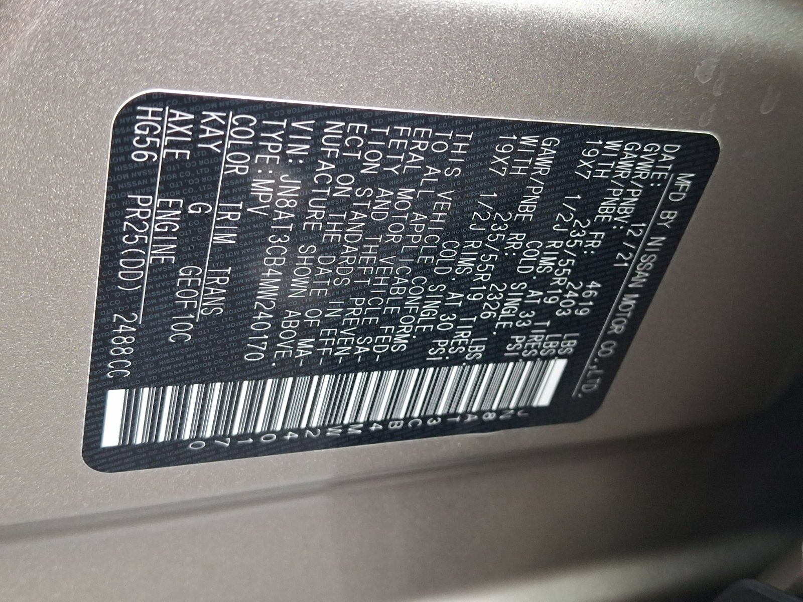 Used 2021 Nissan Rogue SL w/ Premium Package image 29