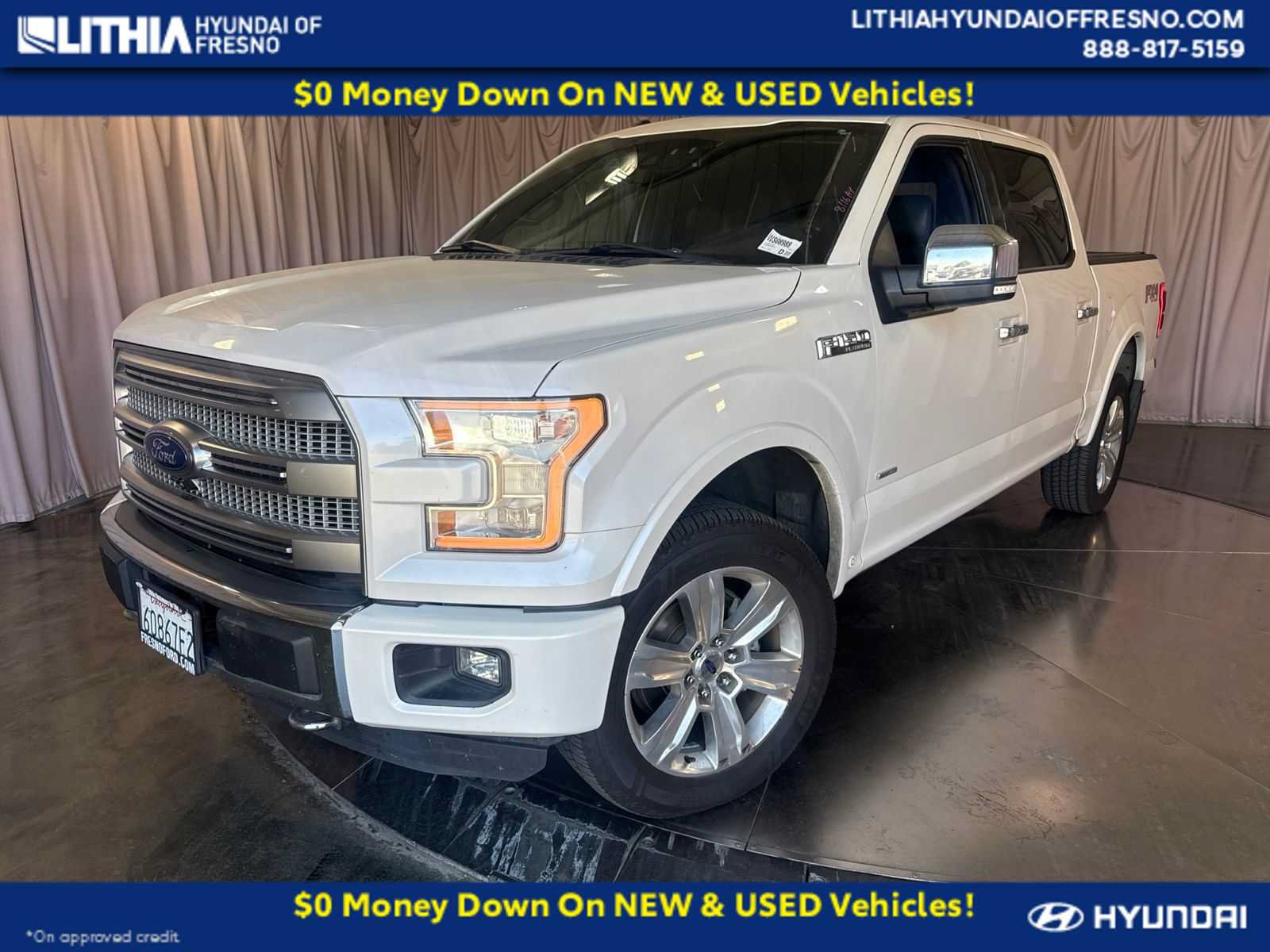 Used 2017 Ford F150 Platinum w/ Equipment Group 701A Luxury AWD/4WD image 1