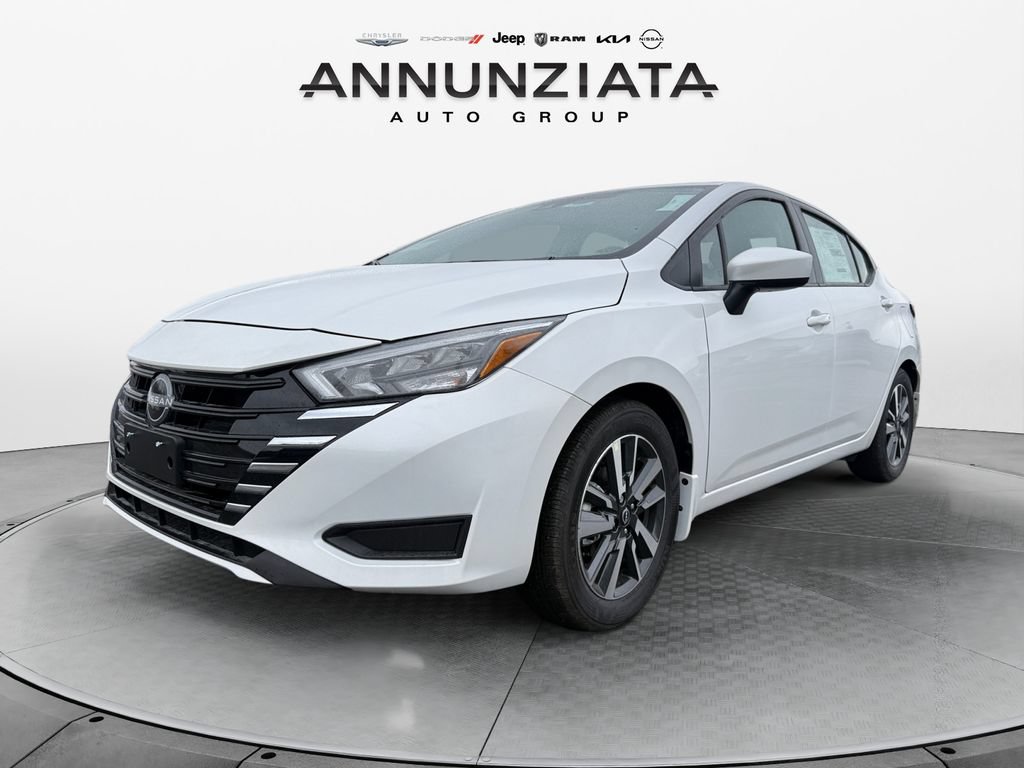New 2025 Nissan Versa SV w/ Trunk Package FWD image 1