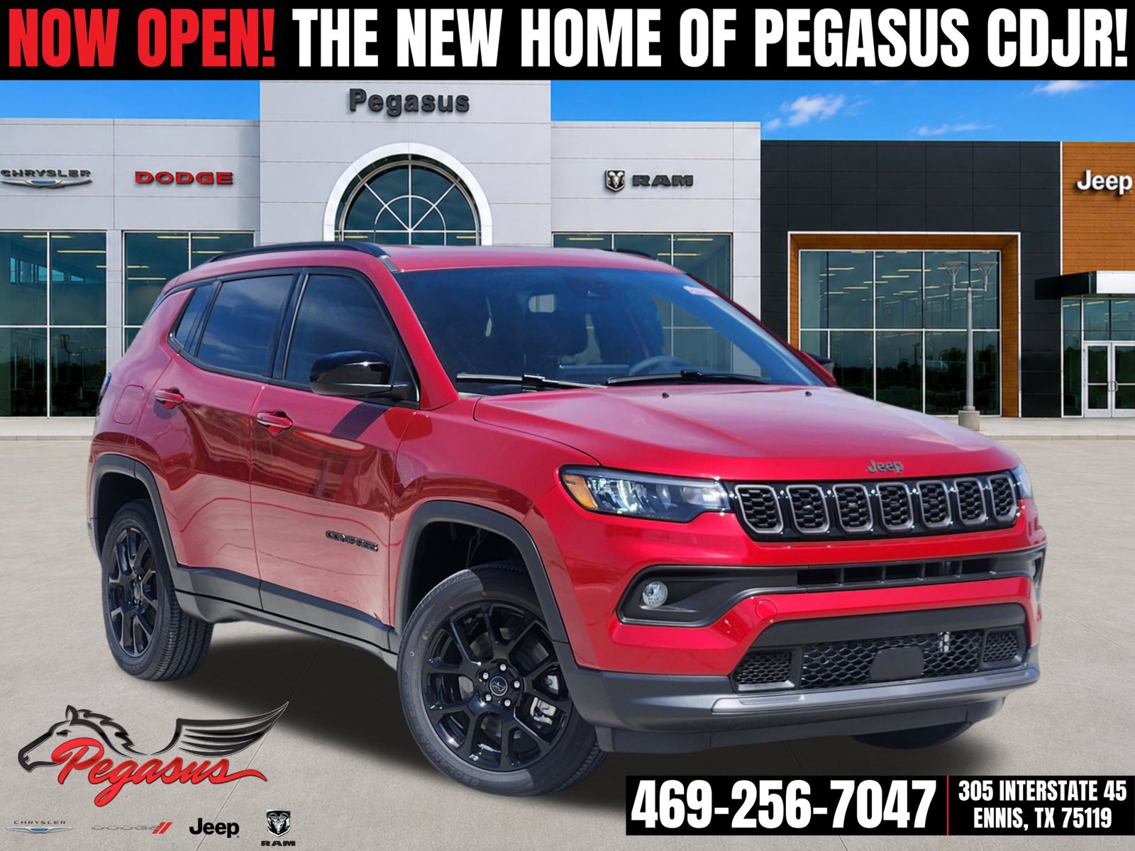 New 2026 Jeep Compass Latitude AWD/4WD 360° Tour