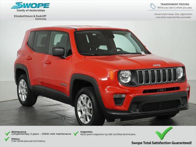 Certified 2023 Jeep Renegade Latitude