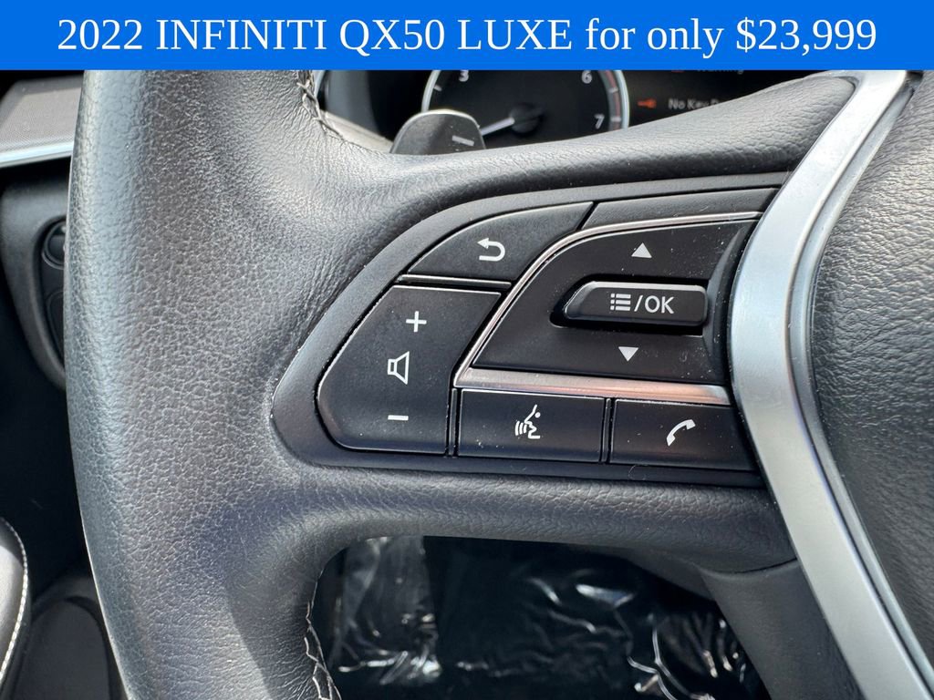 Used 2022 INFINITI QX50 Luxe FWD image 23