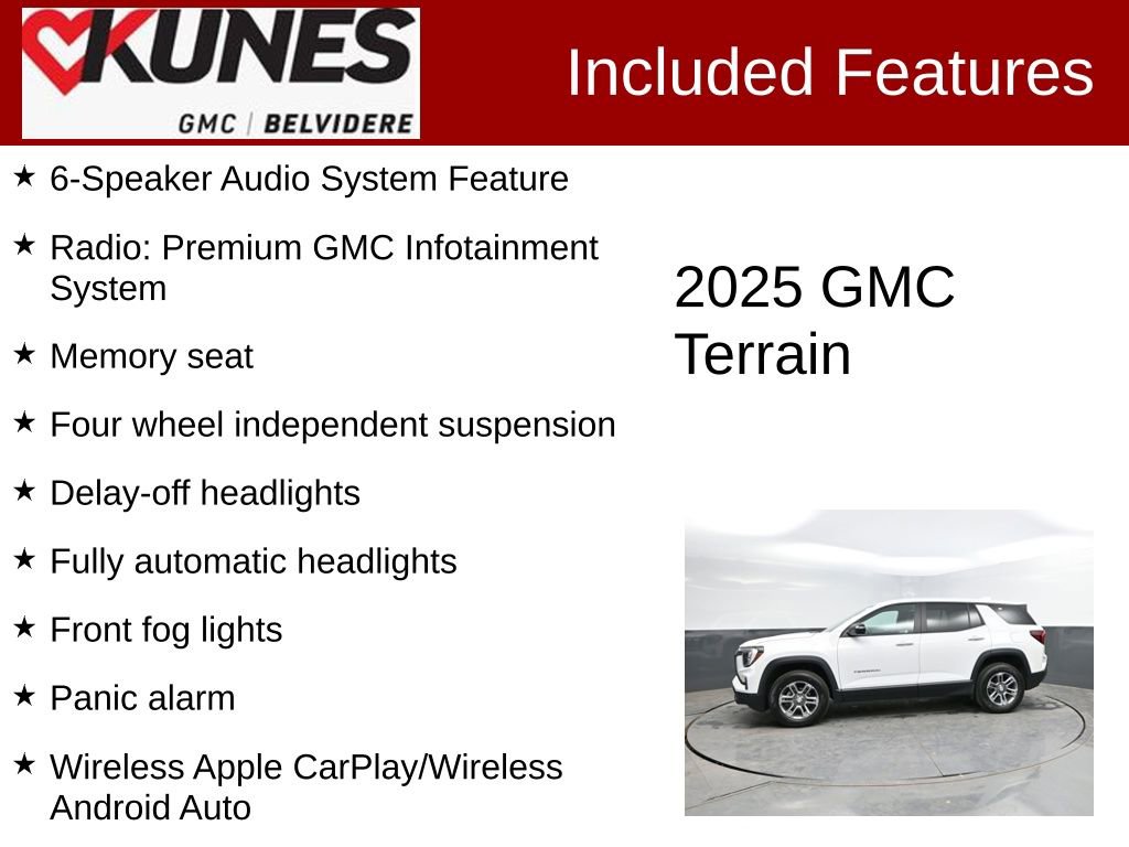 Used 2025 GMC Terrain Elevation AWD/4WD image 2