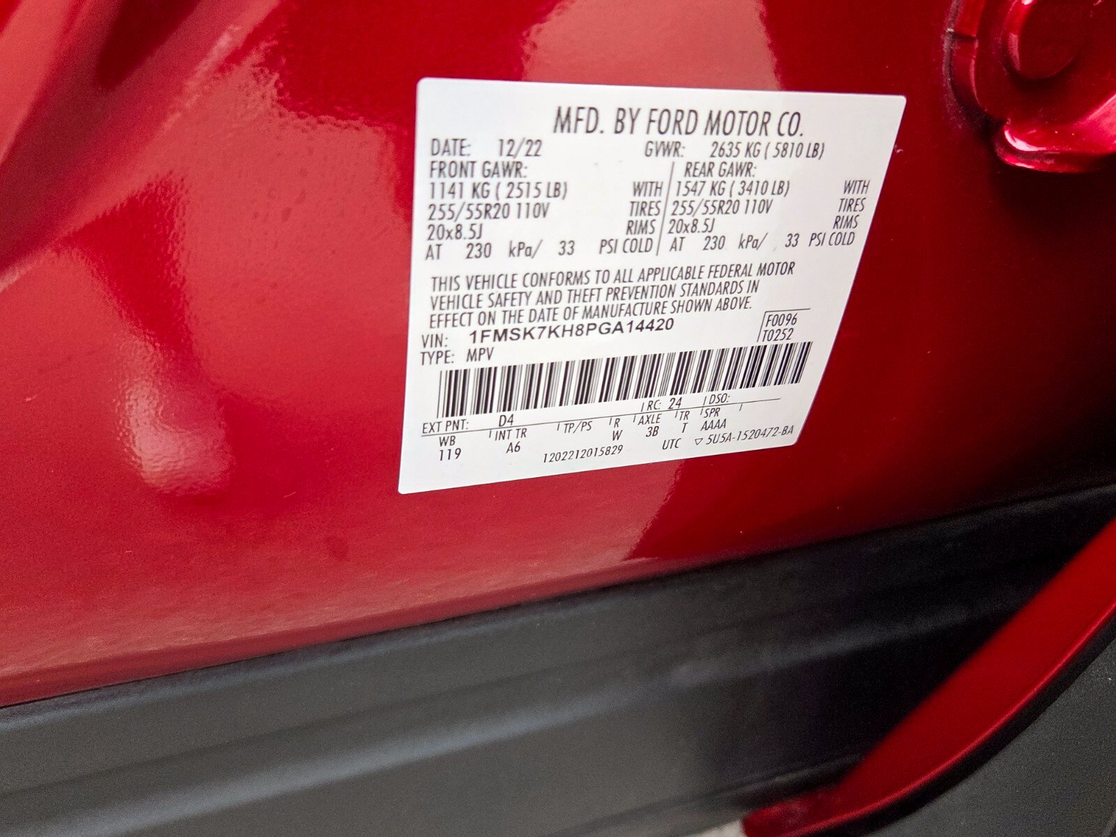 Used 2023 Ford Explorer ST-Line w/ Class IV Trailer Tow Package RWD image 23