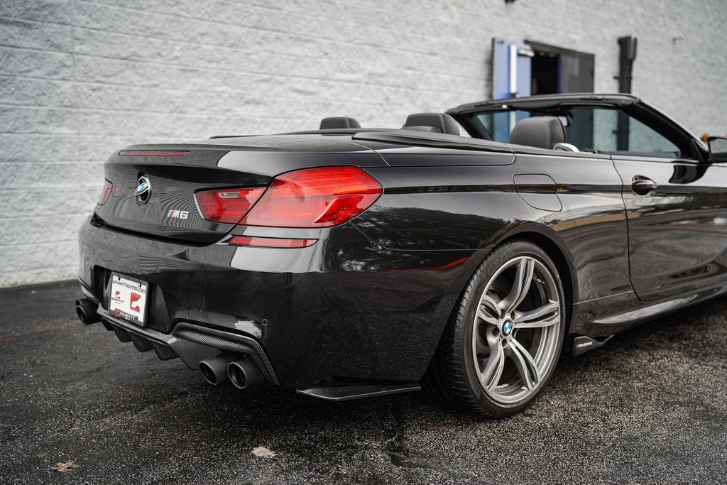 Used 2018 BMW M6 Convertible w/ Executive Package image 15
