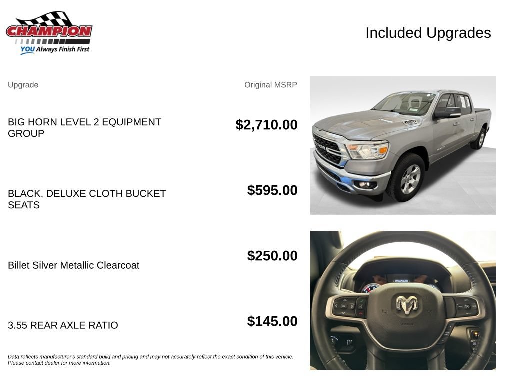Used 2022 RAM 1500 Big Horn AWD/4WD image 7