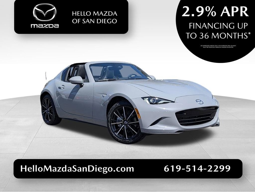 New 2026 MAZDA MX-5 Miata RF Grand Touring w/ Weather Package image 1