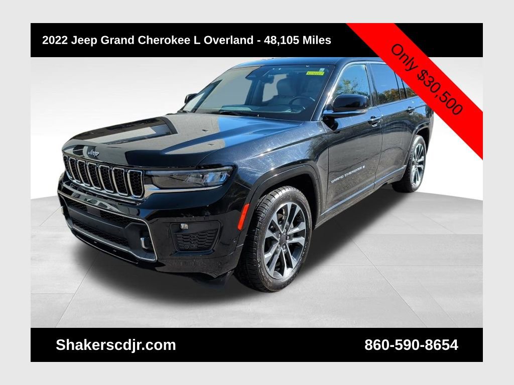 Used 2022 Jeep Grand Cherokee L Overland image 1